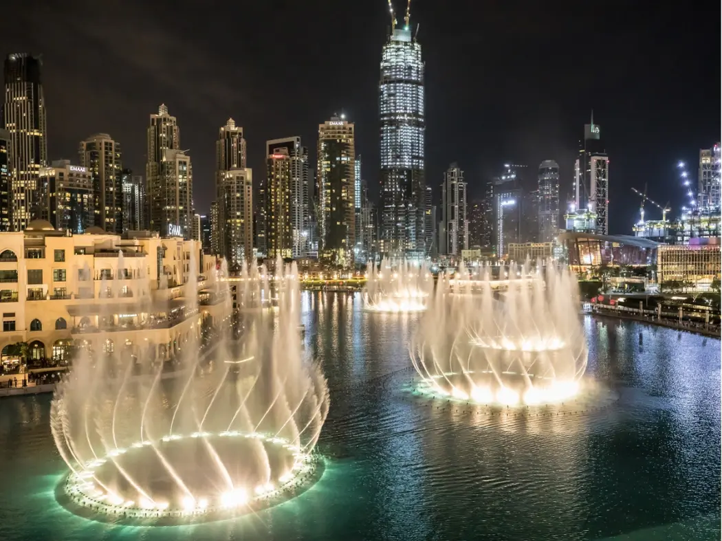Dubai Fountain (Evening shows)