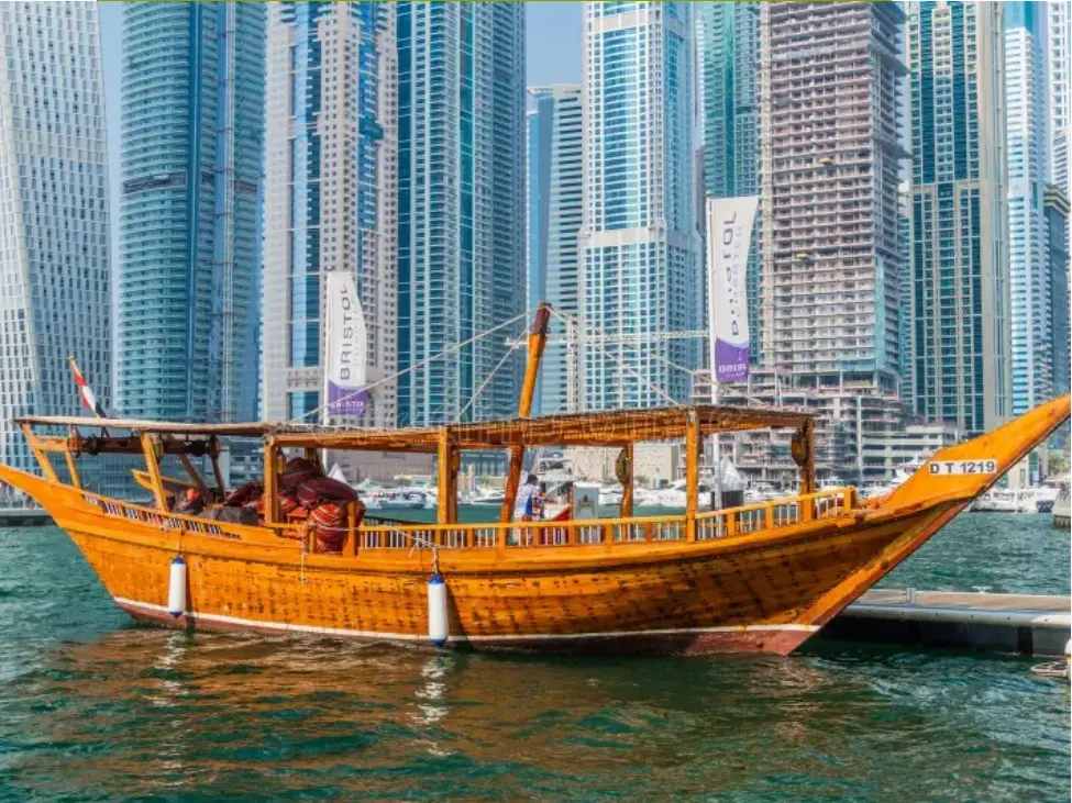 Traditional dhow building