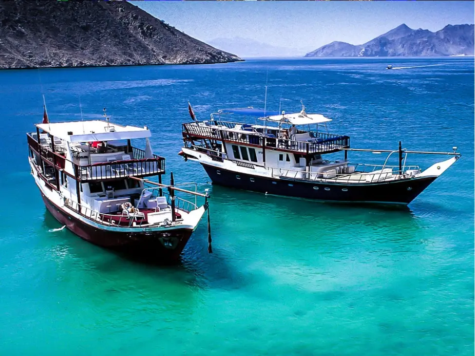 Musandam fjords (from Dibba)