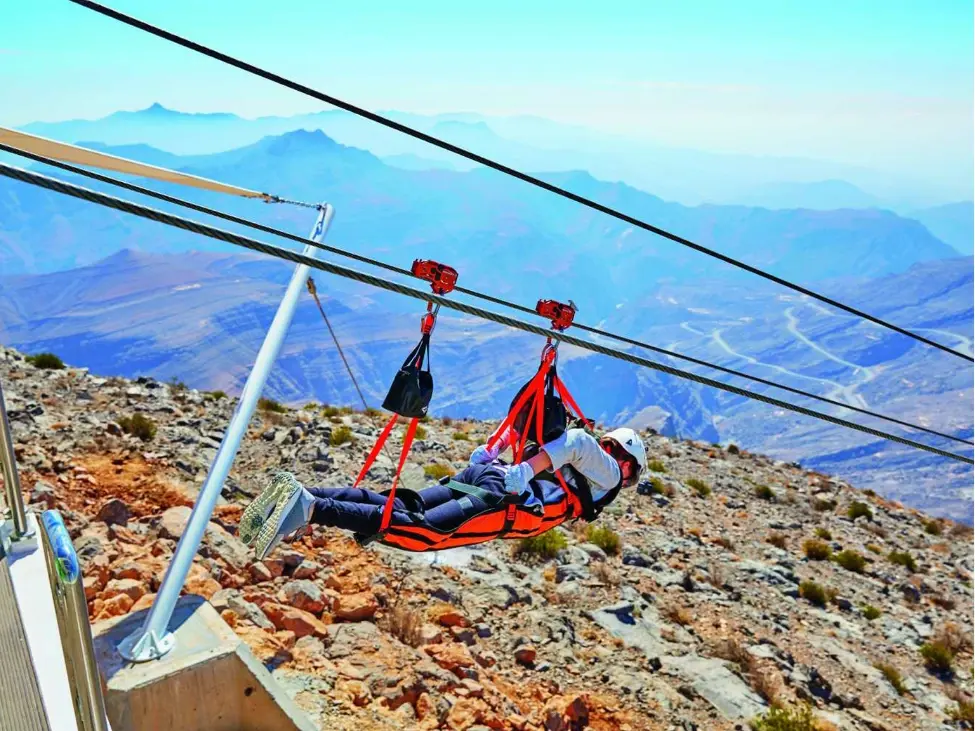 Ziplining