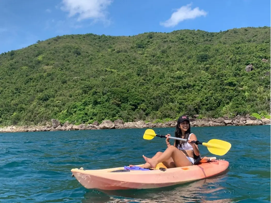 Kayaking in Sai Kung